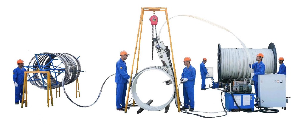 機(jī)械制(zhì)螺旋纏繞修複技(jì)術(shù)模拟施工(gōng)動畫(huà)